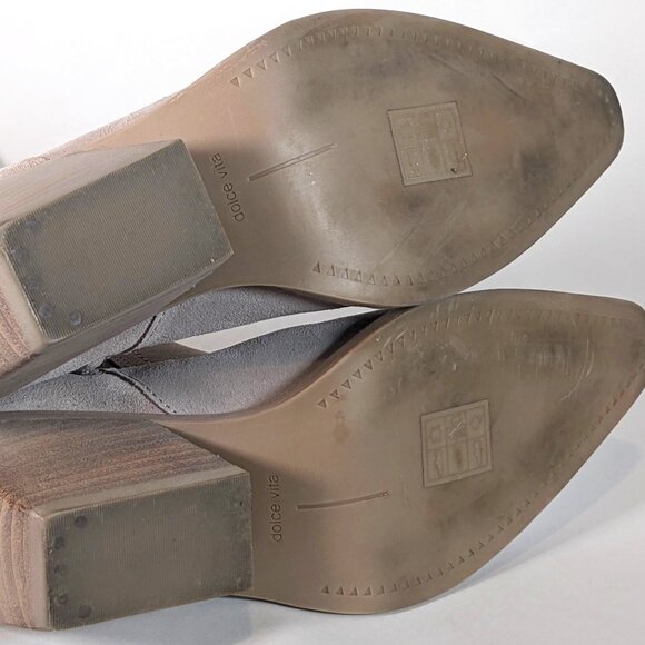 Dolce vita Cream ankle and knee high boots. Size 8.5, slight heels for com… - Picture 4 of 4